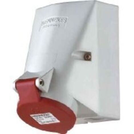 Mennekes Wanddose TwinCONTACT 16A,4p,6h,400V,IP44 418