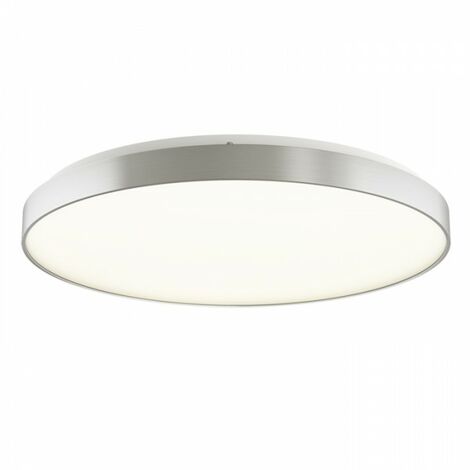 MENSA R 80 plafonnier aluminium brossé 230V LED 80W 3000K