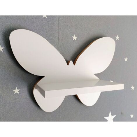 Mensola a farfalla, una farfalla per la cameretta dei bambini - Elegance