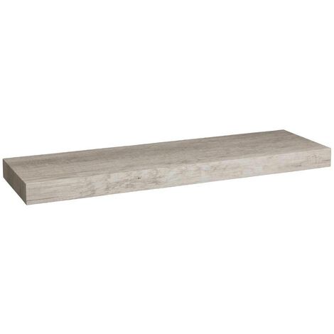 Mensola a muro fixy 60 cm effetto rovere grigio - 5five