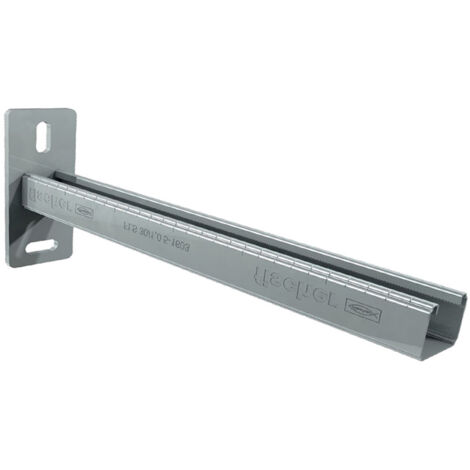 Mensola a sbalzo in acciaio zincato L.200 mm - profilo 30/1,0 Fischer italia s.r.l.