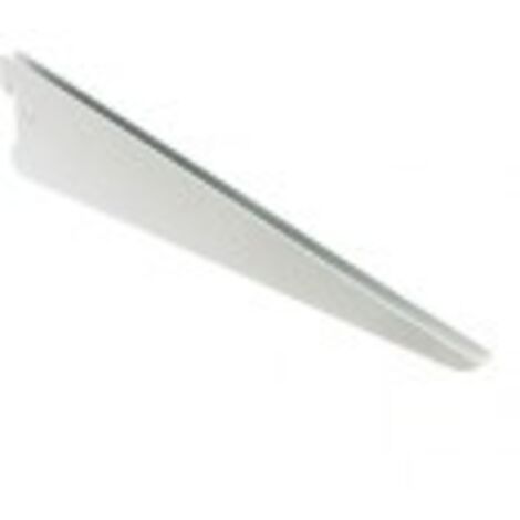 MENSOLA A "U" 270MM BIANCA PER CREMAGLIERA