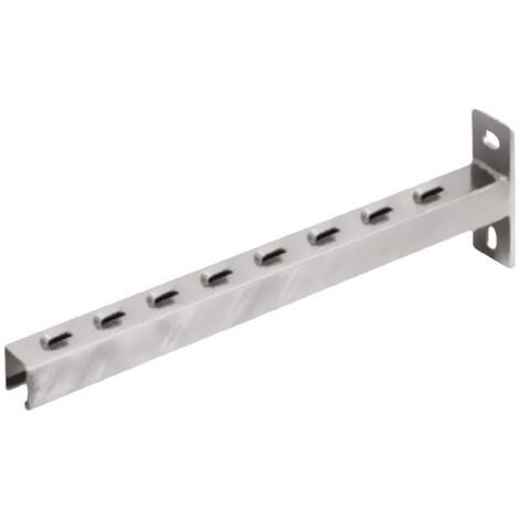 Mensola ad attacco rapido 200x150mm in acciaio zincato Sati 1661160