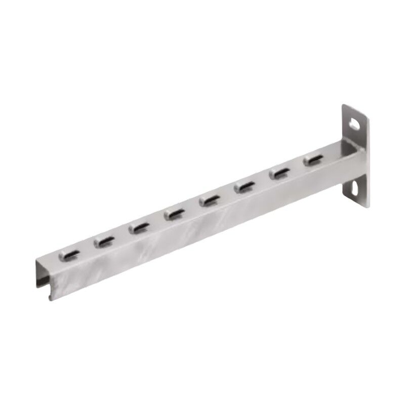 Image of Sati Italia - Mensola ad attacco rapido 450x400mm in acciaio zincato Sati 1661410
