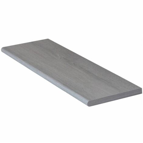 Mensola Arredam. Rovere Grigio Cm.80X25X2,5 - 5 Pz