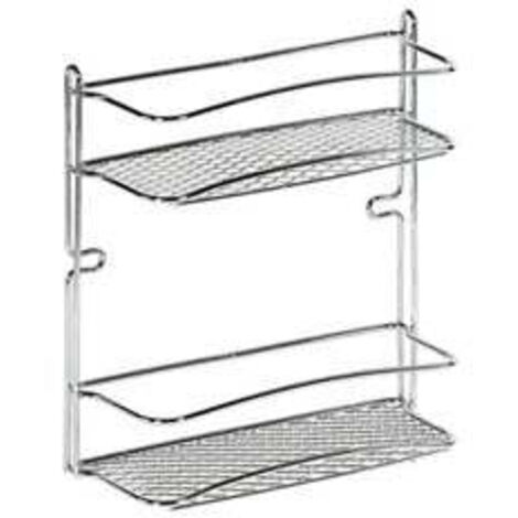 Mensola Bagno Cromo Star Rett. 2P 25X10 H.27 Artex