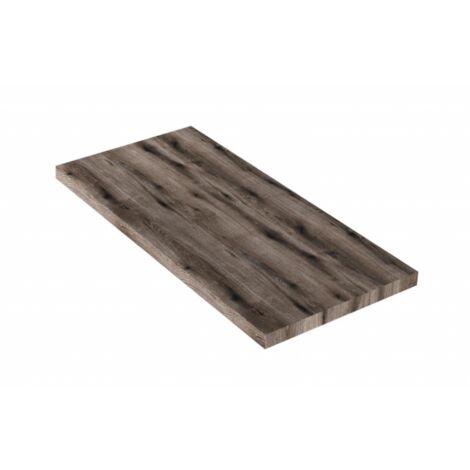 Mensola bagno porta lavabo da appoggio  100x46x3,8 cm wenge - Metz - Mensola