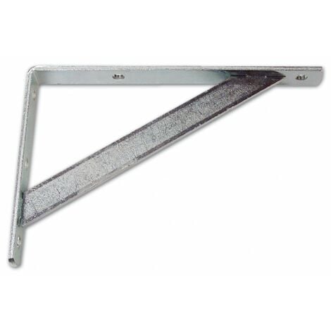 MENSOLA C/SAETTA ACC. ZINCATO 30CM