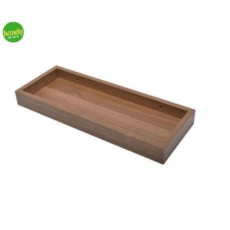 Mensola Contenitore Kimono 400x150x40mm Noce
