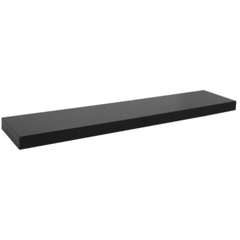 Mensola da Parete Aga 60x23,5 cm Nera