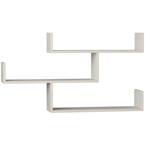 Mensola da parete, mensola portaoggetti Shelf Bianco