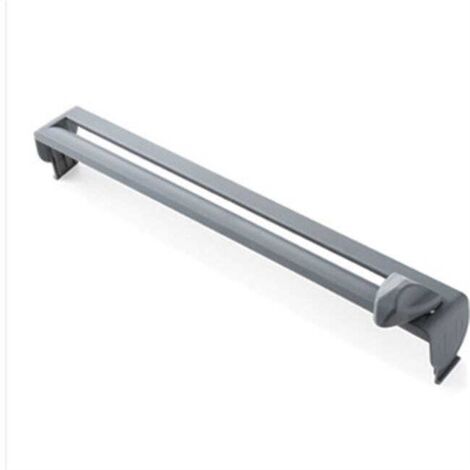 Mensola da parete multifunzione bianca per utensili da cucina 39x10x24cm