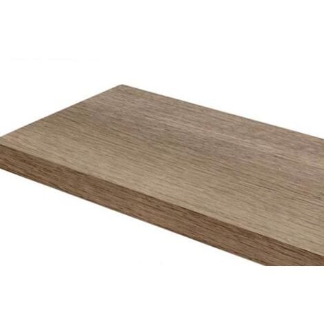 Mensola da parete rettangolare scaffale 60x25x4cm