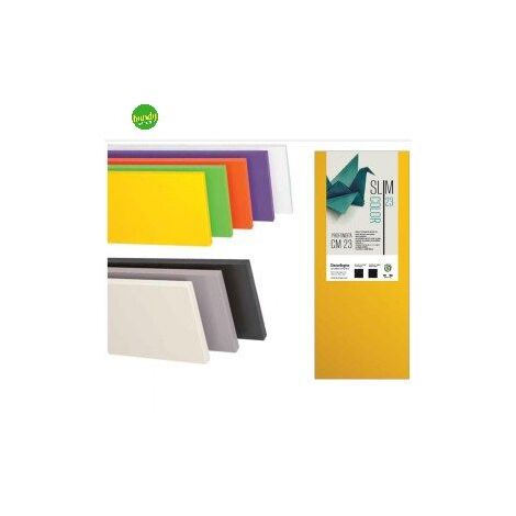 Mensola Decorlegno color giallo 40 x 20 x 1,8 cm