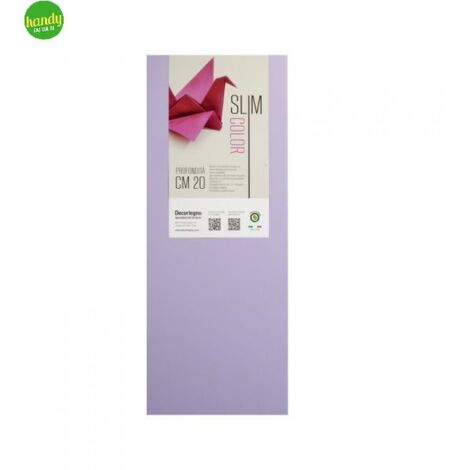 Mensola Decorlegno color malva 80 x 20 x 1,8 cm