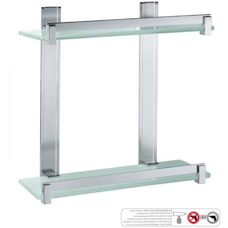 MENSOLA DOCCIA CLOUD 30X15XH30CM 2 RIPIANI