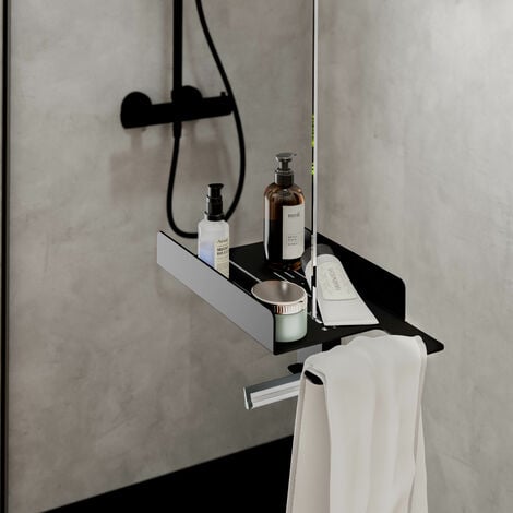 Mensola angolare per bagno senza foratura spazio antiruggine portaoggetti  per doccia in alluminio porta Shampoo accessori per il bagno - AliExpress