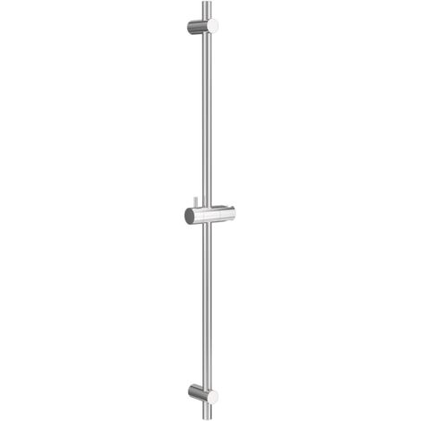 Mensola e portaoggetti per doccia, asta doccia da 70 cm in bronzo, asta doccia con supporto per soffione doccia regolabile a 360° e fissaggi a parete variabili per adattarsi ai fori