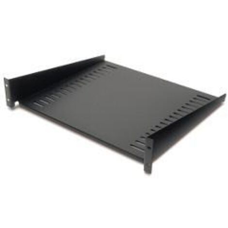 Mensola Fissa Nera 19" NetShelter per Attrezzature Leggere fino a 23 kg, Rack 2U APC Schneider AR8105BLK