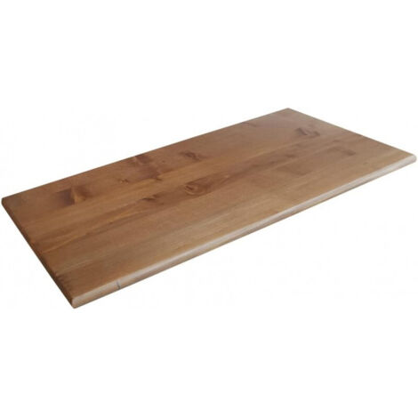 Mensola in legno Mercurio verniciato noce 2,4x24x56  Stile e solidità