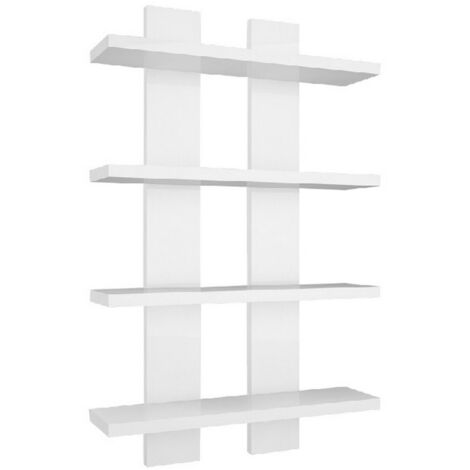 HOMCOM Mobile Copricalorifero Larghezza Regolabile e Mensola Superiore in  MDF e Legno, 140-202x19x82.5cm, Bianco