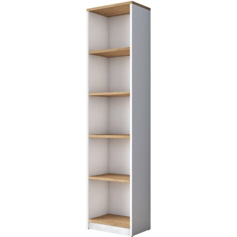 Mensola, libreria, mensola a muro Mensola, libreria, mensola a muro Bianco Noce