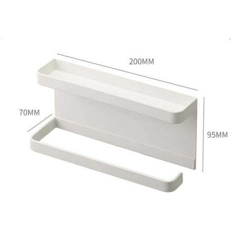 Mensola magnetica nera - Pratico organizer