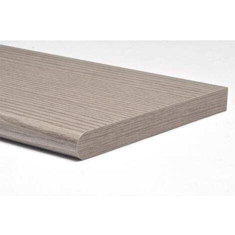 MENSOLA MELAMINICA CM 40X20 MM 18 STONDATO ROVERE GRIGIO