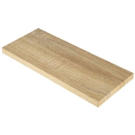 MENSOLA MELAMINICA CM 80X20 MM 18 STONDATO ROVERE NAT.