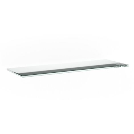 MENSOLA MOD.VITRA MM.6 TRASPARENTE CM.12x45. Prezzo per 1 pezzo.