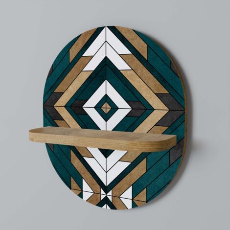 Mensola ovale GEOMETRIA ARTISTICA
