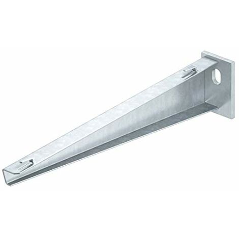 mensola parete e profilato per passerella grigliata b310mm, st, ft