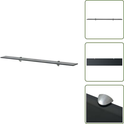 Mensola per bagno - vidaXL Mensola Galleggiante in Vetro 100x20 cm 8 mm - Mensola per salotto