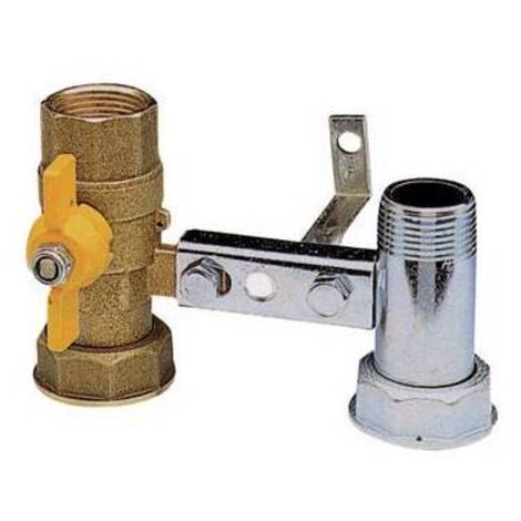 MENSOLA PER CONTATORE GAS C/RUBINETTO Misura: 1" x 1"1/4