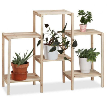 Mensola per piante in legno