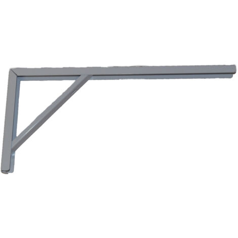 MENSOLA PER RIPOSTIGLI In acciaio verniciato bianco cm. 50x28 12 PZ