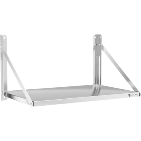 Mensola Pieghevole A Muro Ribaltabile Da Parete Ripiegabile 40 kg 80 x 45 cm