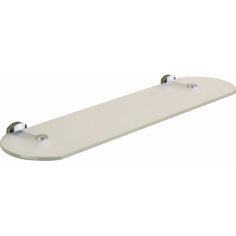 mensola portaoggetti Edera ripiano in vetro 53 cm accessori arredo bagno