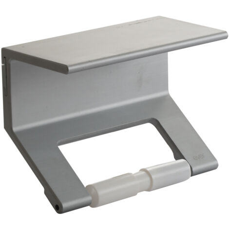 Mensola portarotolo 200 mm grigio porpora opaco, collezione Lissom EVLI101