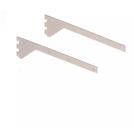 MENSOLA PROAL M1000 GRIGIO BUCCIATO RAL 9006 Versione: Destra Lunghezza: 300 mm