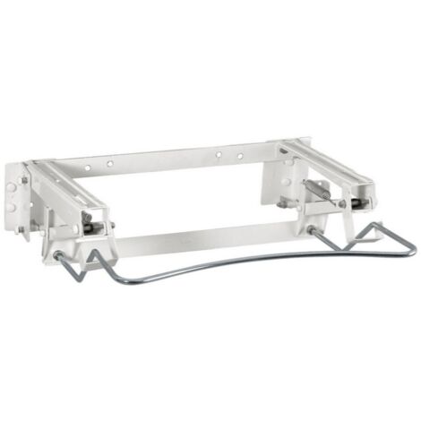 Mensola reclinabile per lavabo, regolazione pneumatica con leva frontale serie EASY Idral 15102  Bianco