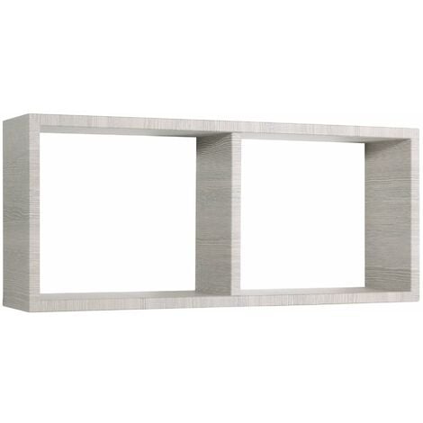 MENSOLA CUBO IN plexiglass mensola da parete trasparente arredo 33x33 P:25  cm_ EUR 90,00 - PicClick IT