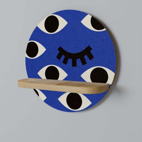 Mensola rotonda GEOMETRIC EYES