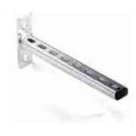 MENSOLA SALDATA A PARETE 280 MM ZINCATA C/PROFILATO 32X20X2.5 SET 5 PEZZI - RACC.METALLICHE