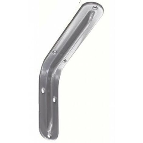 'MENSOLA SEMPLICE ACC. STAMPATO BIANCA 30CM MAURER'