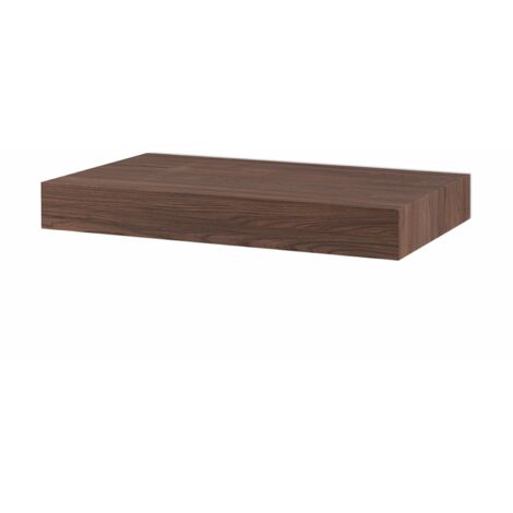 Mensola sospesa 100 cm per lavabo bagno in legno Teak - COSTA