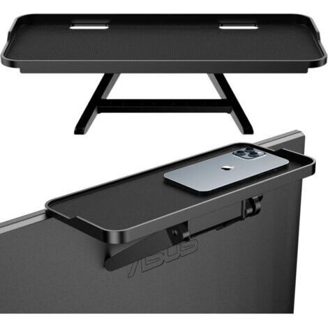 Mensola superiore per schermi TV, supporto per schermi piatti per dispositivi di streaming, media box, altoparlanti, supporto per monitor, mensola superiore per TV