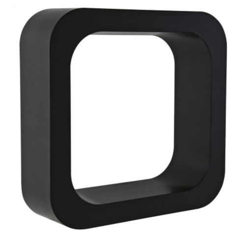 Mensola supporto lettering O in abs colore liquirizia per doccia bagno vasca