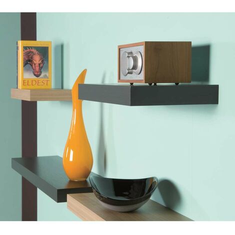 Mensola Da Parete In Legno Vintage Con Cassetto - Foto 10