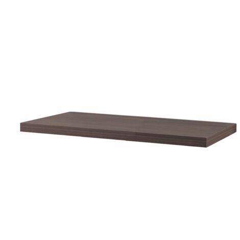 Mensolone bagno sospeso 80 cm NINFA per lavabo in legno Olmo Caffe'